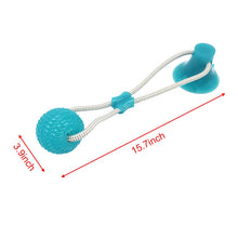 Load image into Gallery viewer, Multi-function Pet Molar Bite Fun Toy (TPR chewing ball for pet teeth cleaning)