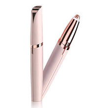 Load image into Gallery viewer, Mini Electric Eyebrow Trimmer Lipstick Brows Pen Hair Remover Painless Eye brow Razor Epilator With LED Light