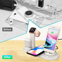 Load image into Gallery viewer, 4 in 1 Wireless Fast Charging Dock Station(For Apple Watch iPhone Airpods)