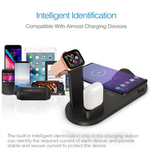 Load image into Gallery viewer, 4 in 1 Wireless Fast Charging Dock Station(For Apple Watch iPhone Airpods)
