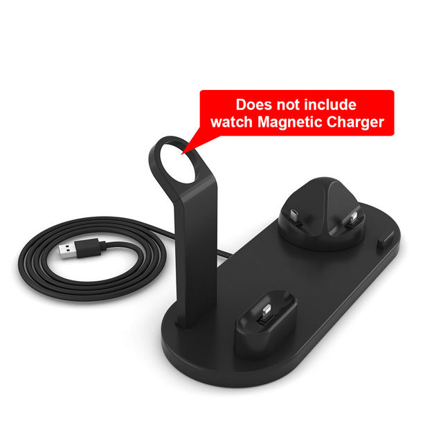 4 in 1 Wireless Fast Charging Dock Station(For Apple Watch iPhone Airpods)
