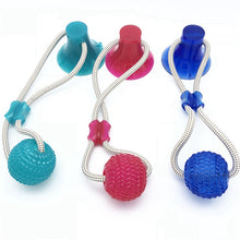 Load image into Gallery viewer, Multi-function Pet Molar Bite Fun Toy (TPR chewing ball for pet teeth cleaning)
