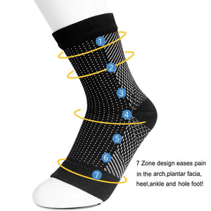 Men Brace Socks 1 Pair(Breatheable foot sleeve Support Socks)