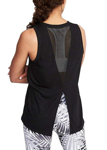 Women Gym Shirt Summer Yoga Tank Top Quick Dry Mesh Sport Vest Women Fitness Clothes Sleeveless Workout Shirt Running Sportswear