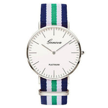 Load image into Gallery viewer, Pulseira de náilon estilo quartzo relógio feminino marca superior relógios moda casual relógio de pulso 2018 venda quente moda senhoras relógios
