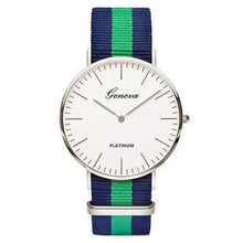Load image into Gallery viewer, Pulseira de náilon estilo quartzo relógio feminino marca superior relógios moda casual relógio de pulso 2018 venda quente moda senhoras relógios
