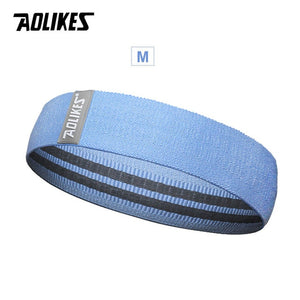 AOLIKES, Unisex, banda para el trasero, banda de resistencia, banda de entrenamiento, ejercicio para piernas, muslo, Glute, Butt Squat, bandas, diseño antideslizante